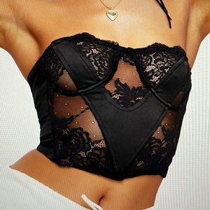 Princess Polly Harto Lace Strapless Top